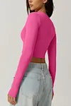 padded crop top